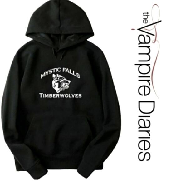 Glow-In-The-Dark TVD The Vampire Diaries Hoodie - Picture 3 of 6